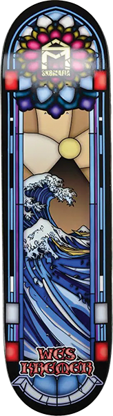 SK8MAFIA KREMER STAINED GLASS SKATEBOARD DECK-8.5