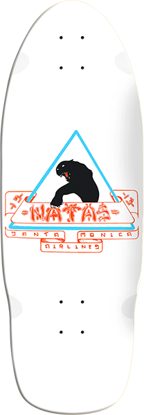 SMA NATAS SKATEBOARD DECK-10x29 WHITE