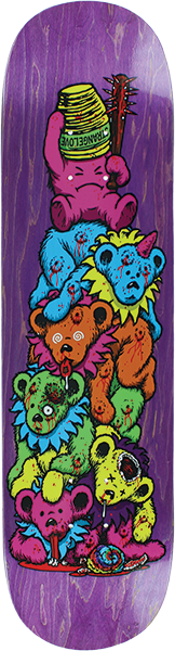 STRANGELOVE BEARS SKATEBOARD SKATEBOARD DECK 8.12