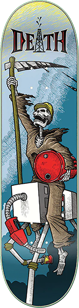 STRANGELOVE FRANCIS DEATH SKATEBOARD DECK-8.25