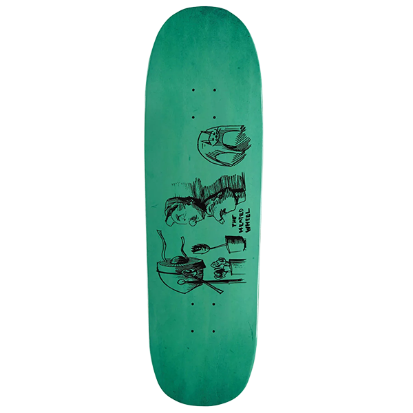 THE HEATED WHEEL MID JULY SKATEBOARD DECK-9.25 ASST