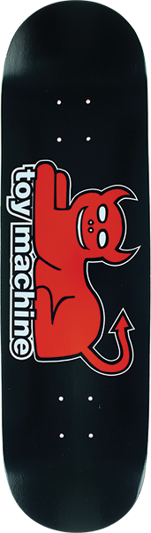 TOY MACHINE DEVIL CAT LG SKATEBOARD DECK-8.37