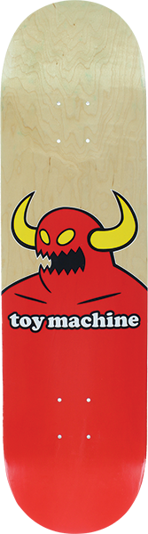 TOY MACHINE MONSTER SKATEBOARD DECK-8.0 NATURAL