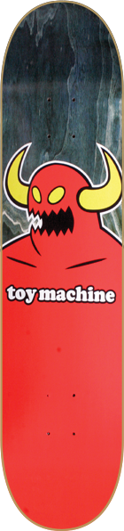 TOY MACHINE MONSTER XL SKATEBOARD DECK-8.5 ast.veneers