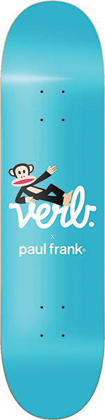 VERB PAUL FRANK JULIUS LOUNGE SKATEBOARD DECK 8.25