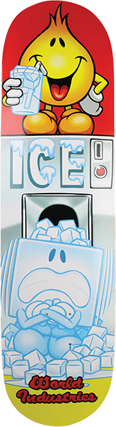 WORLD INDUSTRIES ICE CUBE WILLY SKATEBOARD DECK 8.5