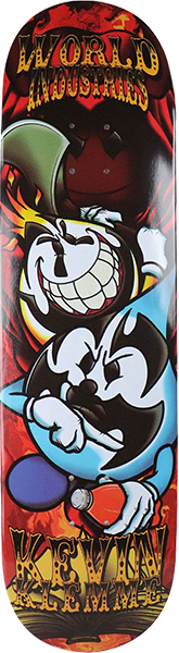 WORLD INDUSTRIES KLEMME CLOWNS SKATEBOARD DECK-8.3