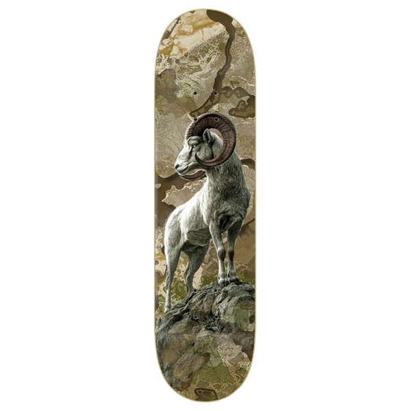 ZERO ARUNSKI REALTREE BIGHORN SKATEBOARD DECK-8.5 CAMO