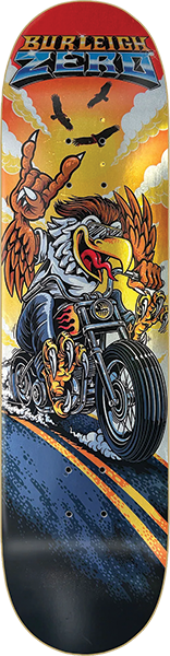 ZERO BURLEIGH ROCKIN' EAGLE SKATEBOARD DECK-8.5