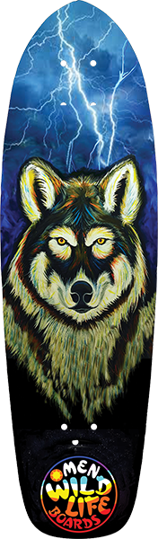 OMEN BOLT WOLF MINI CRUISER DECK-8.5X29
