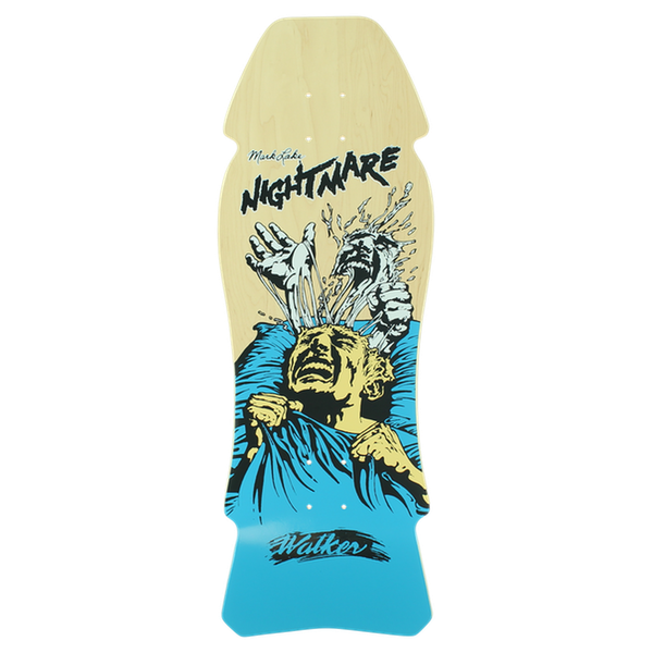 WALKER LAKE NIGHTMARE REISSUE SKATEBOARD DECK-10.25x30.25 LTD