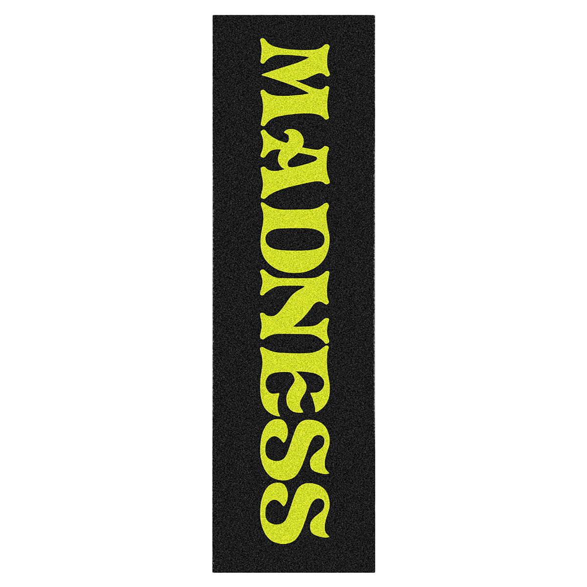 MADNESS BAR LOGO GRIP TAPE SHEET 10x33 BLK