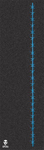 OPERA BARBWIRE DIE-CUT GRIP SHEET 10x33 BLK