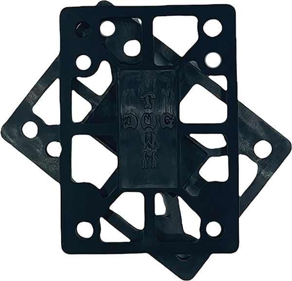 DOGTOWN 3/8" RISERS SET BLACK