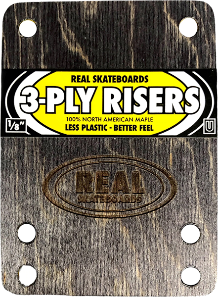 REAL WOODEN RISERS SET 3ply 1/8" UNIVERSAL