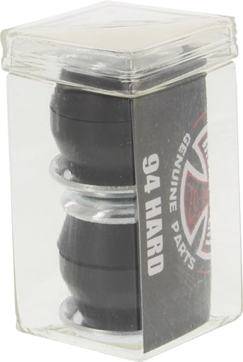 INDEPENENT STD CONICAL CUSHIONS 94a BLK 2pr w/washers