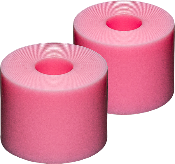SEISMIC DEFCON BARREL 0.75" TALL 84A BUBBLEGUM 2pc
