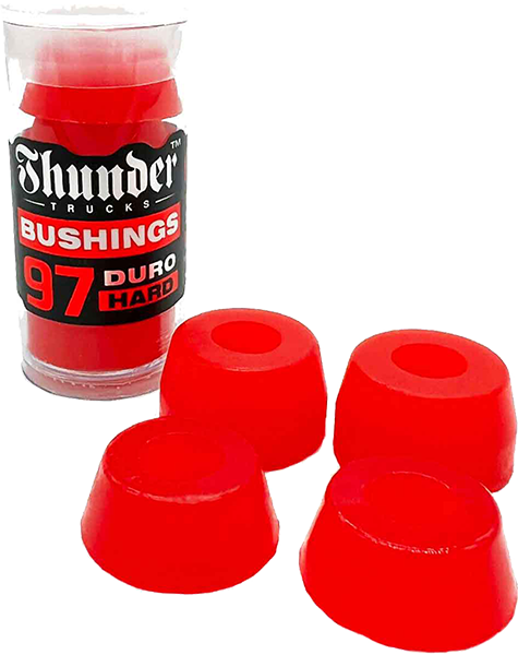 THUNDER PREMIUM BUSHINGS 97a CLEAR RED