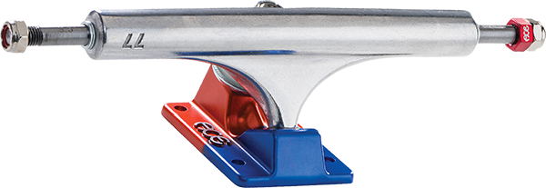 ACE AF1 77/9.5 POLISHED/ANODIZED BLU&ORG TRUCKS SET