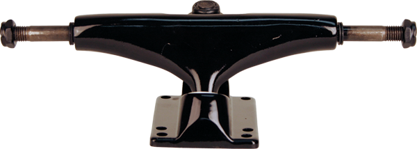 ESSENTIALS Set of 2 Trucks 5.0 BLACK Skateboard Trucks Set of 2 Trucks