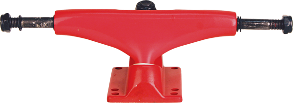 ESSENTIALS Set of 2 Trucks 5.0 RED Skateboard Trucks Set of 2 Trucks