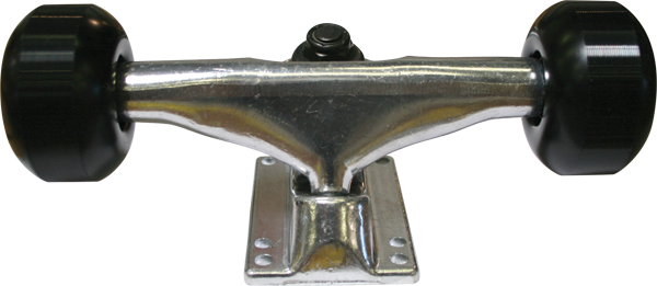 ESSENTIALS ASSEMBLY RAW W BLK 52mm Skateboard Trucks Set of 2 Trucks