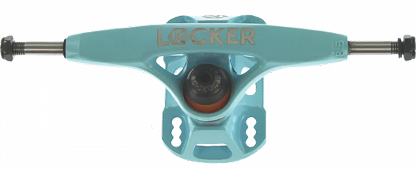 GRIND KING LOCKER TRUCK 9.5 LIGHT BLUE TRUCKS SET