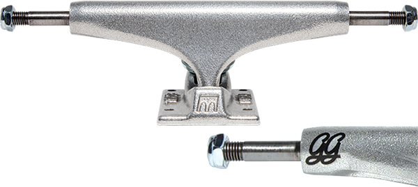 ROYAL STD 159MM GASS MONOGRAM RAW SILVER TRUCKS SET