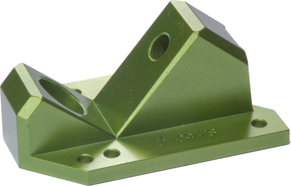 Surf Rodz RKP BASE PLATE 35 GREEN 1pc Skateboard Trucks