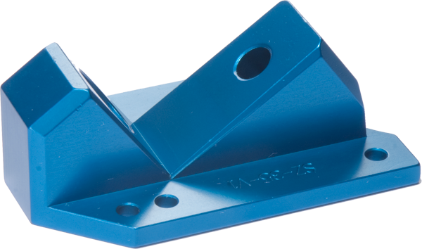 Surf Rodz RKP BASE PLATE 50 BLUE 1pc Skateboard Trucks