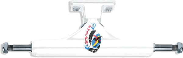 SLAPPY ST1 CLASSIC HOLLOW 8.25 REACHER WHITE TRUCKS SET