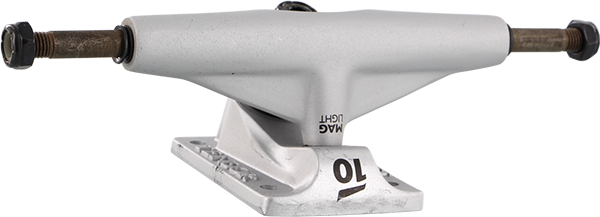 TENSOR LO MAG-LIGHT 5.0 SILVER SILVER Skateboard Trucks Set of 2 Trucks
