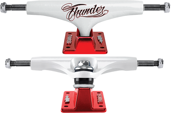 THUNDER HOLLOW-LT FLASH 148 WHT/RED TRUCKS SET