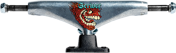 THUNDER GERWER SCREAMING GRIMPLE T-II 149 POL/BLK TRUCKS SET