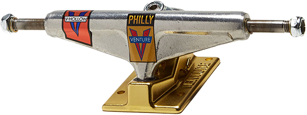 VENTURE BROWN HI 5.6 V-HOLLOW POL/GOLD TRUCKS SET