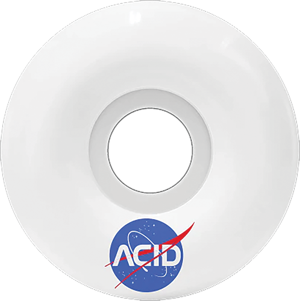 ACID TYPE A SPACE 52MM 101A WHITE WHEELS SET