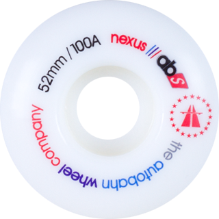 AUTOBAHN NEXUS 52mm WHITE Skateboard Wheels