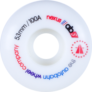 AUTOBAHN NEXUS 53mm WHITE Skateboard Wheels