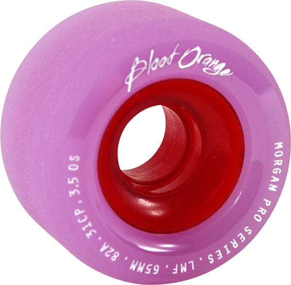 BLOOD ORANGE MORGAN 65mm 82a LAVENDER WHEELS SET