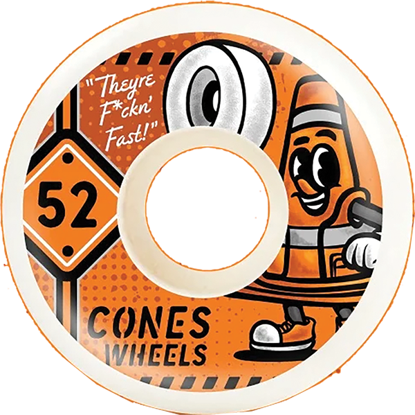 CONES BANNER CONICAL 52MM 99A WHEELS SET