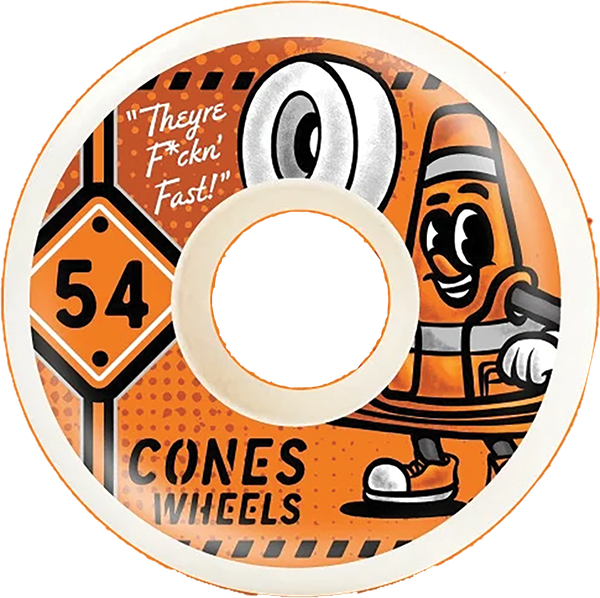 CONES BANNER CONICAL 54MM 99A WHEELS SET