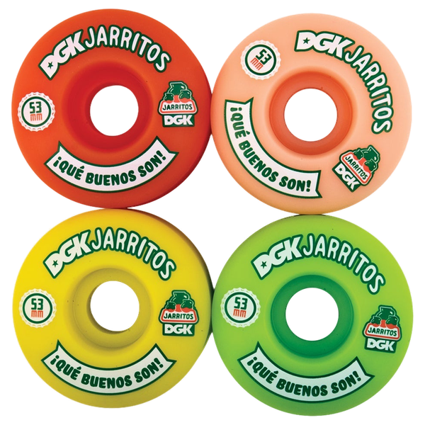 DGK JARRITOS BOTELLA 53MM WHEELS SET