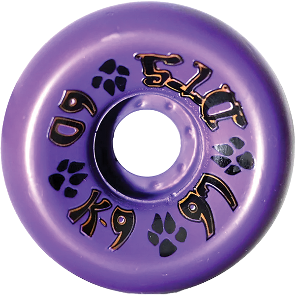 DOGTOWN K-9 80'S 60mm 97A PURPLE WHEELS SET