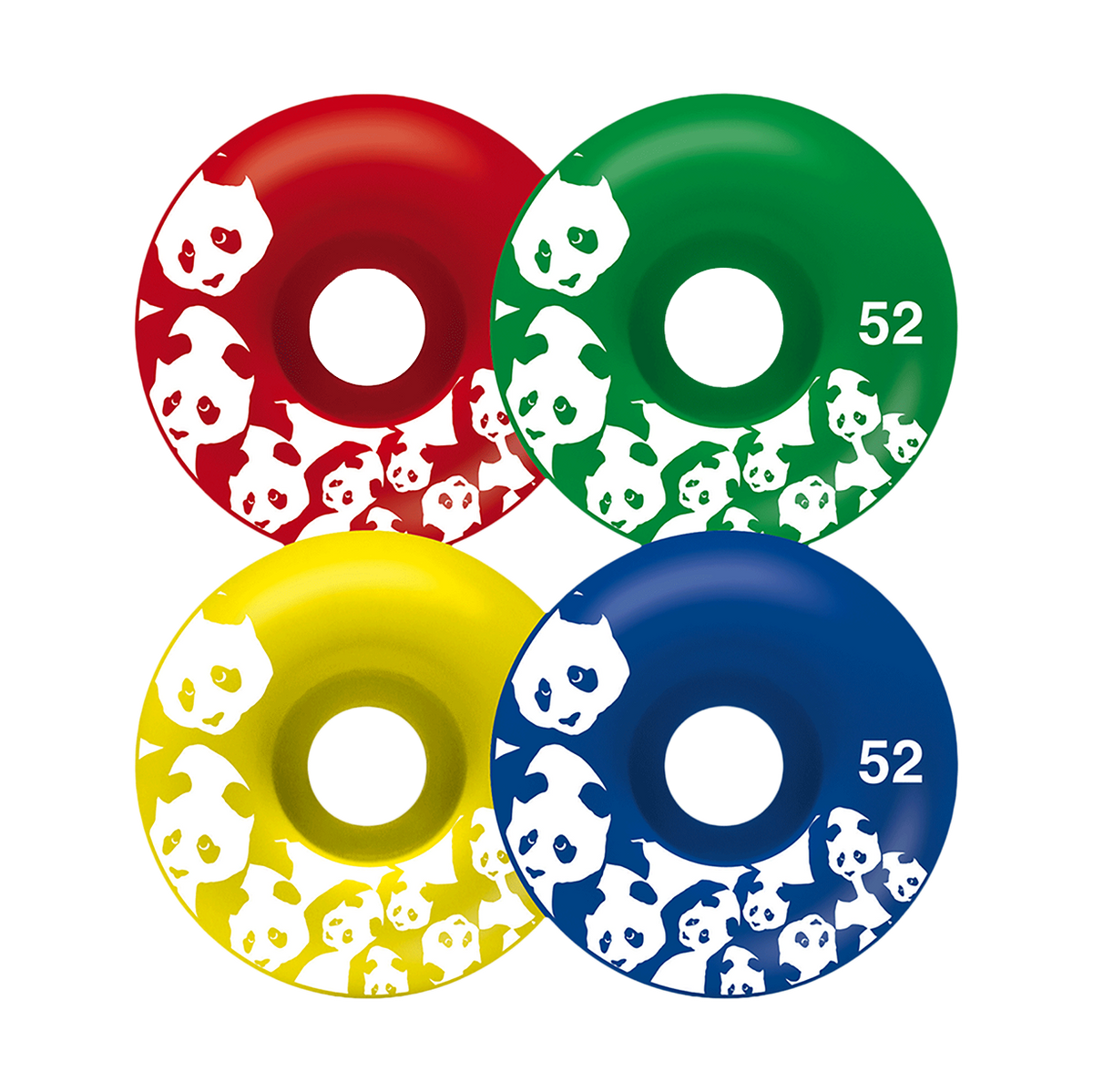 ENJOI SPECTRUM PANDA 52MM MULTI WHEELS SET