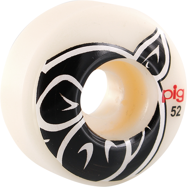 PIG HEAD NATURAL 52mm Skateboard Wheels