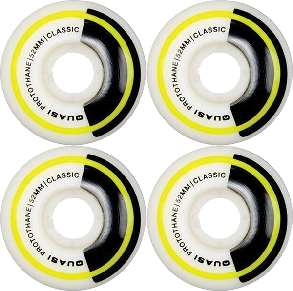 QUASI CLASS WHEEL 52MM WHITE WHEELS SET