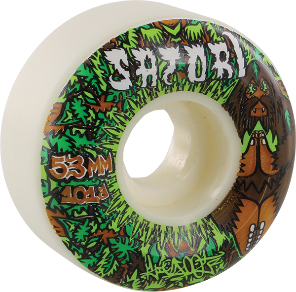 SATORI BIGFOOT CONICAL 53mm 101a WHEELS SET