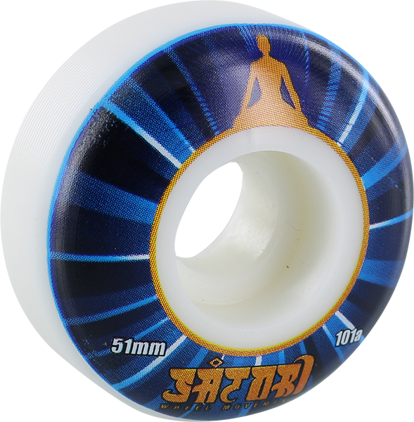 SATORI ILLUMINATING 51mm 101a WHT/BLU WHEELS SET