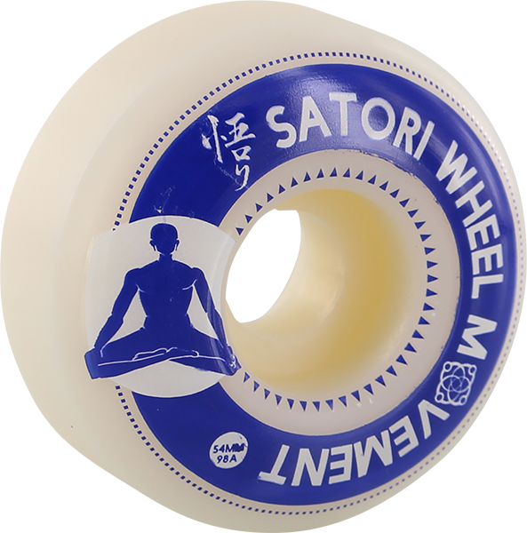 SATORI MEDITATION 54mm 98a WHT/BLU WHEELS SET