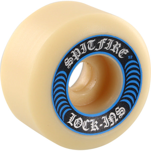 Spitfire F4 Lock Ins Wheels Set Blue 52mm/99a